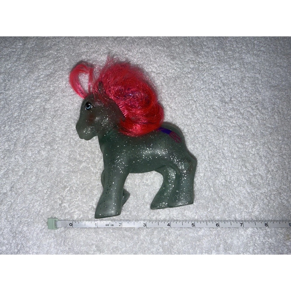 My Little Pony G1 Sky Rocket Clear Sparkle Hasbro Bradley 1985 Vintage *no Tail - Picture 10 of 11